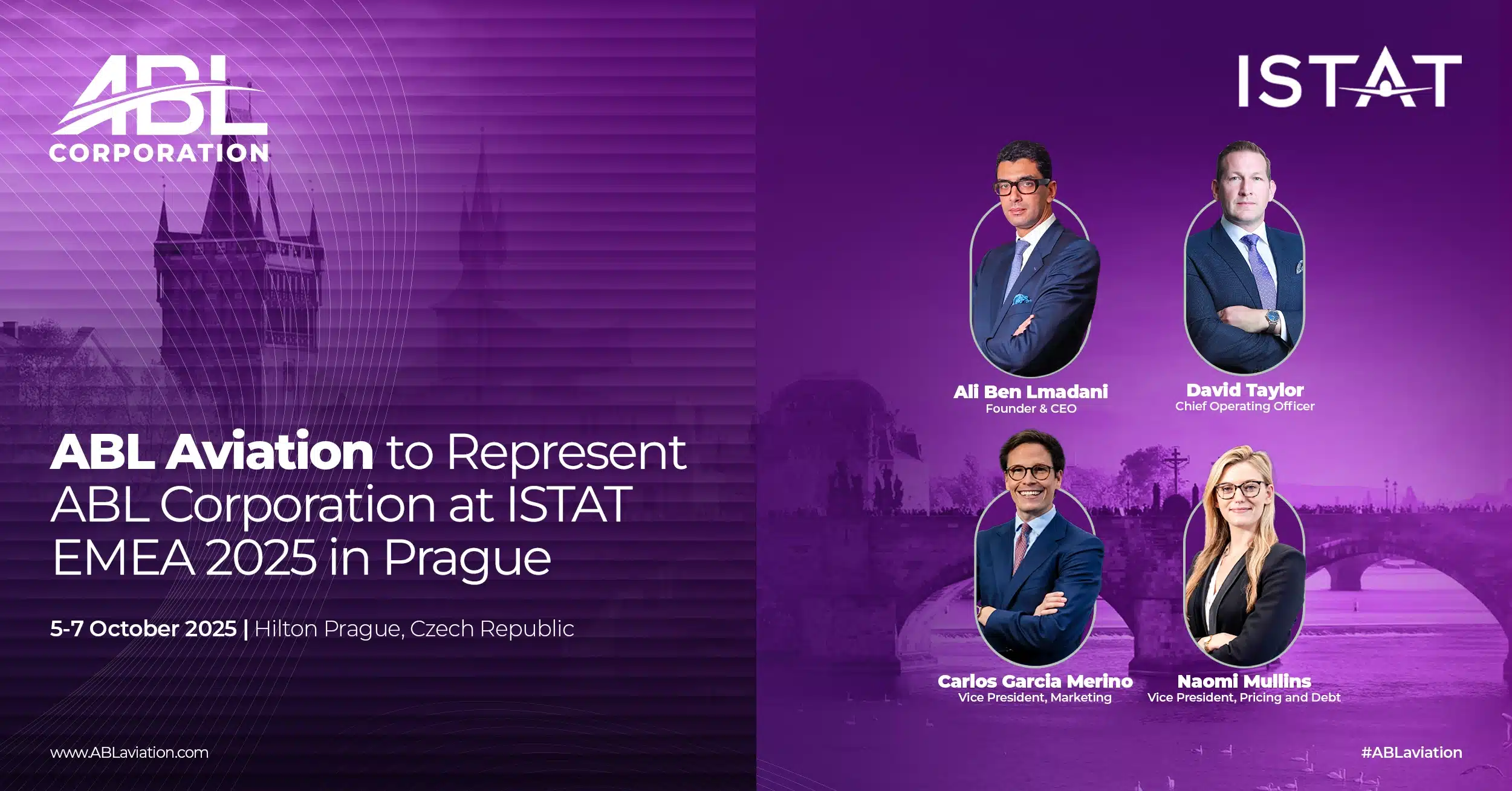 ABL Aviation to Represent ABL Corporation at ISTAT EMEA 2025 in Prague