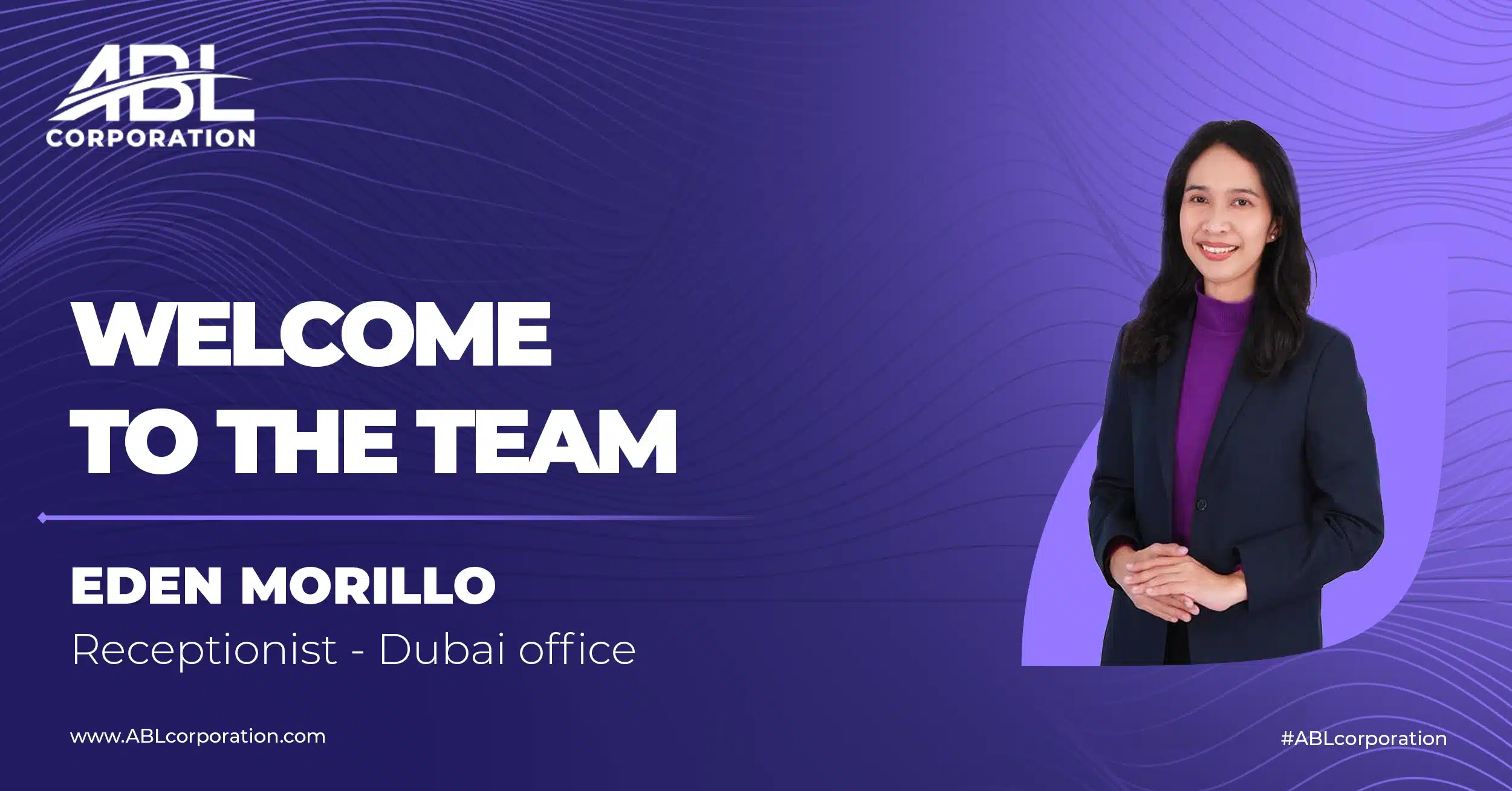 Welcoming a New Team Member in Administration at ABL Corporation