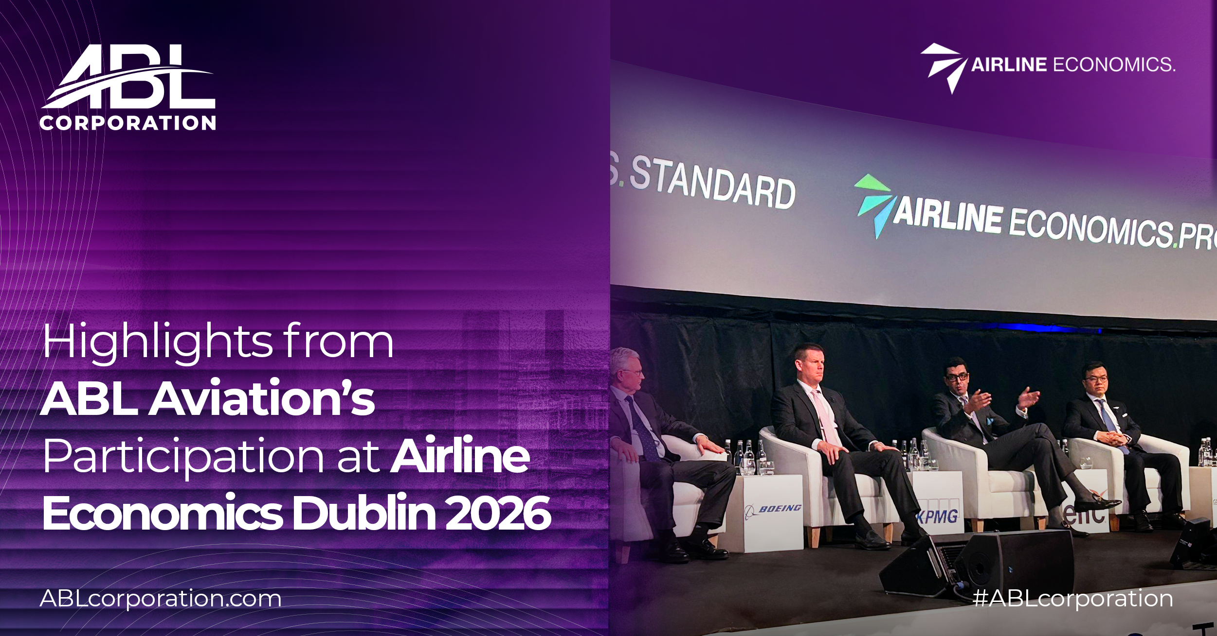 Highlights from ABL Aviation’s Participation at Airline Economics Dublin 2026